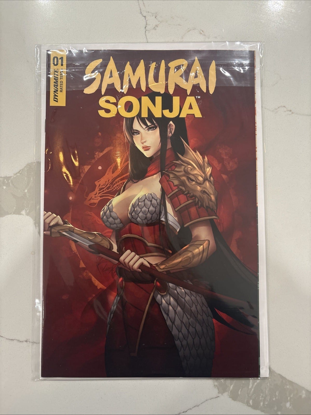 Samurai Sonja # 1 - Dynamite 2022 - Lesley Leirix Li Variant, photo