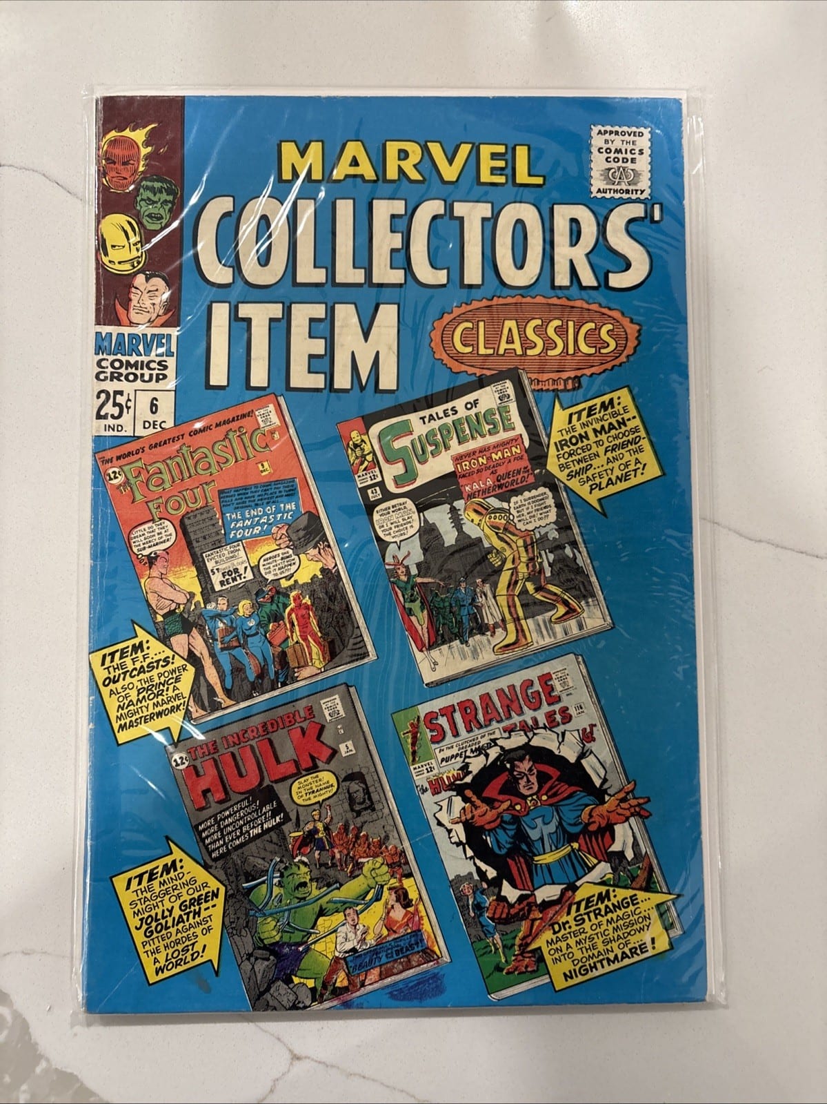 1966 Marvel Collectors’ Item Classics # 6, photo