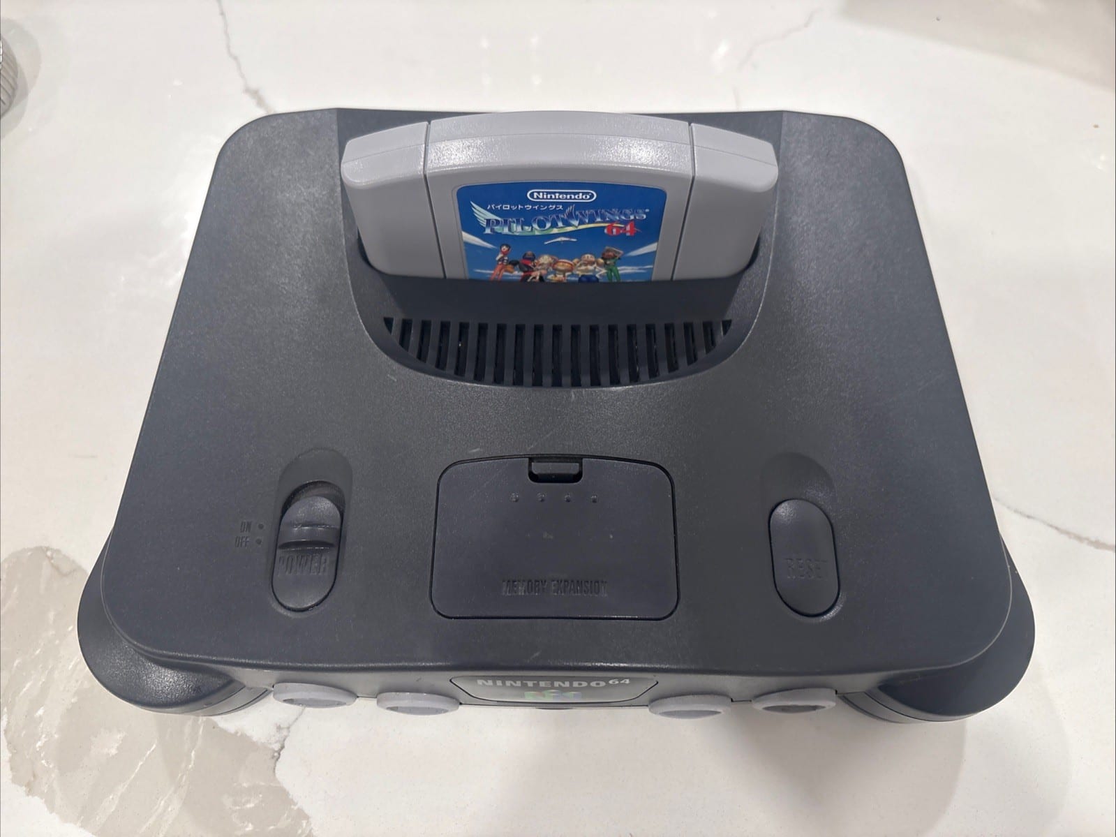 Nintendo 64 NUS-001 JPN - Tested, Working, No Cables, Comes with Pilotwings 64, photo