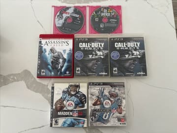 Lot of 7 PlayStation 3 PS3 Games - All Tested and Working