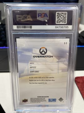 2023 Blizzard Legacy #E-3 Baptiste Emotes Konpa Dance PSA 9, photo 2