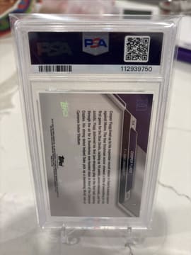 2024-2025 Bowman U Now Cooper Flagg #1 PSA 10, photo 2