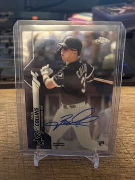 2020 Topps Chrome Zack Collins Rookie Auto