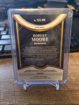 2023 PANINI SELECT SWATCHES ROBERT MOORE AUTO PATCH /49, photo 2