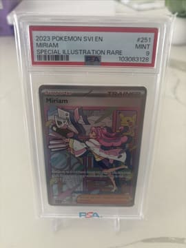 2023 Pokemon Scarlet & Violet #251 Miriam Special illustration Rare PSA 9 Mint
