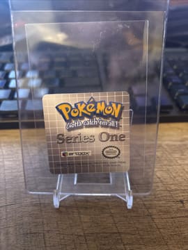 1999 Artbox Pokemon Action Flipz Series One #16 Jigglypuff and Wigglytuff, photo 3