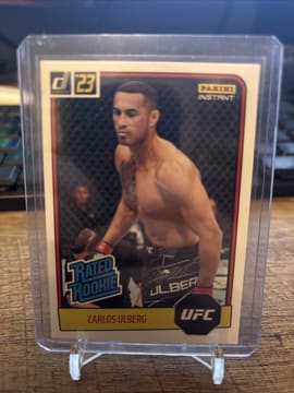 Carlos Ulberg 2023 Panini Instant Rated Rookie Retro #9 /112