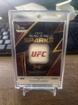 2023 Panini UFC Select Patch Sparks Chan Sung Jung No. SP-CSJ, photo 2