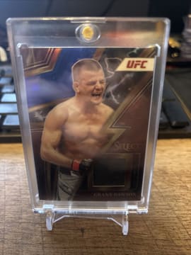 2023 Panini Select UFC Sparks Blue Prizm 10/49 Grant Dawson #SP-GDW