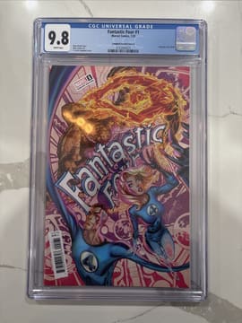 Fantastic Four #1 - 2023 Marvel Comics - Campbell Variant Cover A - CGC 9.8