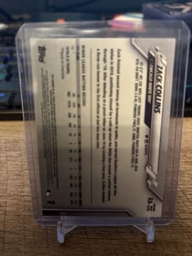 2020 Topps Chrome Zack Collins Rookie Auto, photo 2