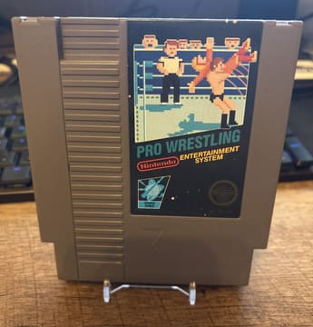 Vintage Nintendo NES Pro Wrestling Video Game