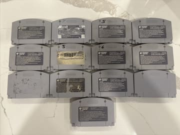Lot Of 13 N64 Authentic Games - Tested and Working, photo 4