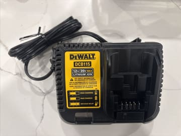 DEWALT DCB115 12V/20V MAX Lithium-Ion Battery Charger, Black