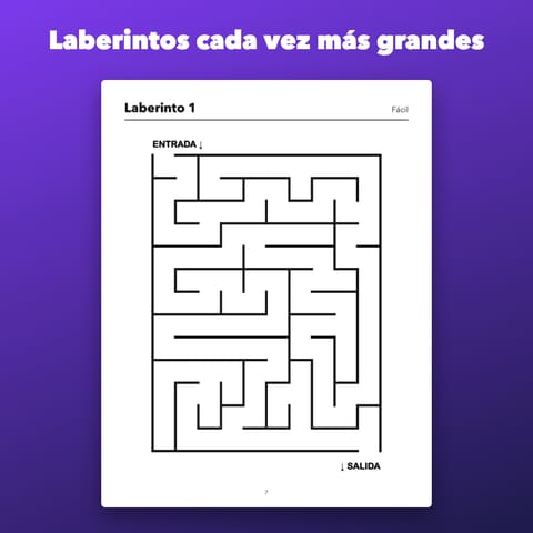 Pasatiempos en letra grande imprimibles, preview 3