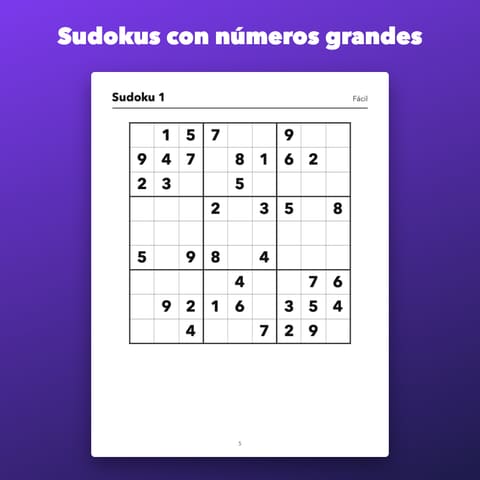 Pasatiempos en letra grande imprimibles, preview 1
