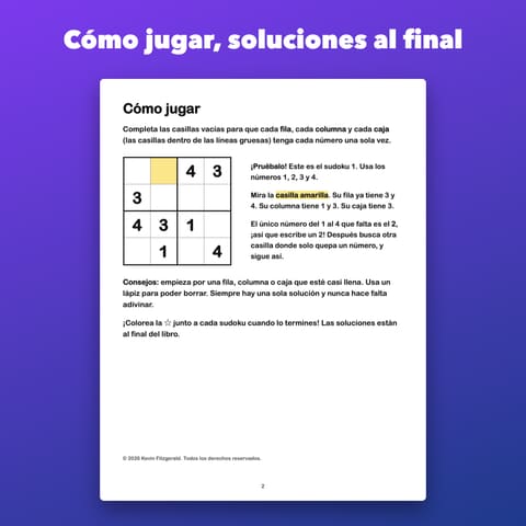 Sudoku para niños de 6 a 10 años, preview 3