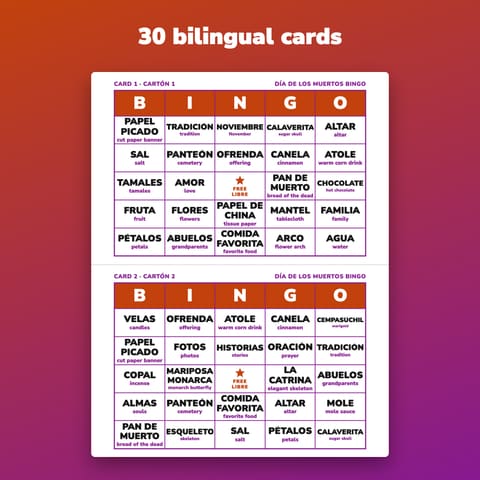 Día de los Muertos Bingo, preview 1
