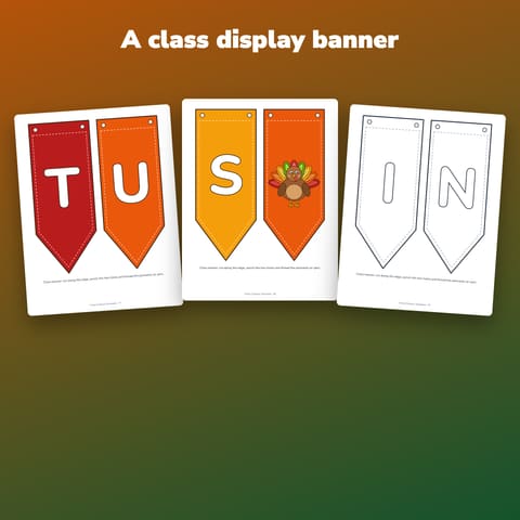 Disguise a Turkey Classroom Bundle, preview 2