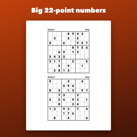 Large Print Sudoku for Seniors: 120 Puzzles, preview 1