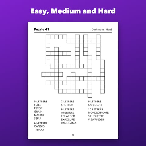 Large Print Word Fill-Ins Printable for Seniors, preview 2